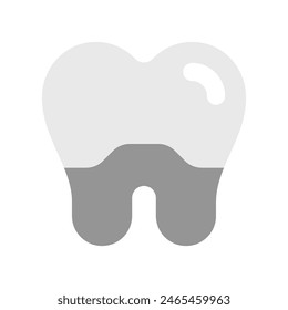 Editable dental crown vector icon. Dentistry, healthcare, medical. Part of a big icon set family. Perfect for web and app interfaces, presentations, infographics, etc