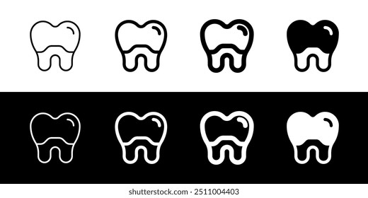 Editable dental crown vector icon. Dentistry, healthcare, medical. Part of a big icon set family. Perfect for web and app interfaces, presentations, infographics, etc