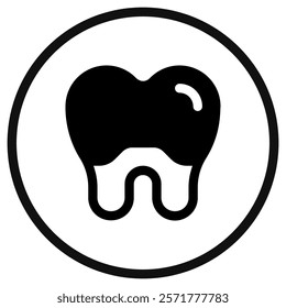 Editable dental crown vector icon. Dentistry, healthcare, medical. Part of a big icon set family. Perfect for web and app interfaces, presentations, infographics, etc