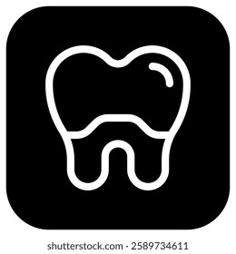 Editable dental crown vector icon. Dentistry, healthcare, medical. Part of a big icon set family. Perfect for web and app interfaces, presentations, infographics, etc