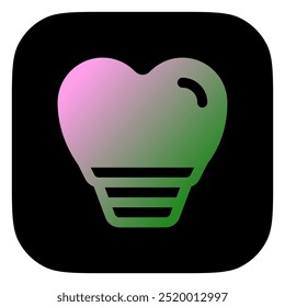 Editable dental implant vector icon. Dentistry, healthcare, medical. Part of a big icon set family. Perfect for web and app interfaces, presentations, infographics, etc