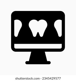 Editable dental information vector icon. Dentistry, healthcare, medical. Part of a big icon set family. Perfect for web and app interfaces, presentations, infographics, etc