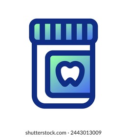 Editable dental medicine vector icon. Dentistry, healthcare, medical. Part of a big icon set family. Perfect for web and app interfaces, presentations, infographics, etc