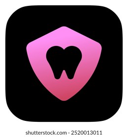 Editable dental protection vector icon. Dentistry, healthcare, medical. Part of a big icon set family. Perfect for web and app interfaces, presentations, infographics, etc