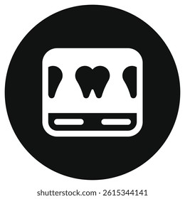 Editable dental scan vector icon. Dentistry, healthcare, medical. Part of a big icon set family. Perfect for web and app interfaces, presentations, infographics, etc