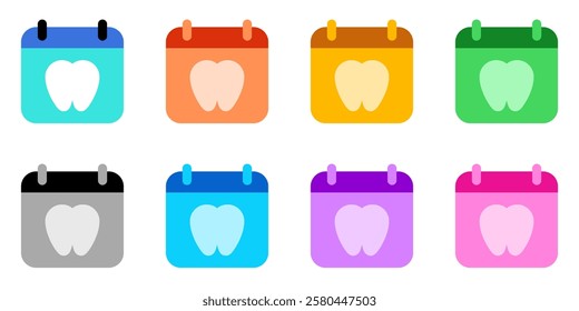 Editable dentist appointment vector icon. Dentistry, healthcare, medical. Part of a big icon set family. Perfect for web and app interfaces, presentations, infographics, etc