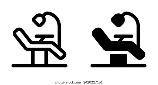 Editable dentist chair vector icon. Dentistry, healthcare, medical. Part of a big icon set family. Perfect for web and app interfaces, presentations, infographics, etc