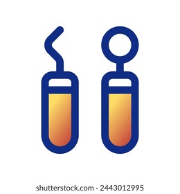 Editable dentist tool vector icon. Dentistry, healthcare, medical. Part of a big icon set family. Perfect for web and app interfaces, presentations, infographics, etc