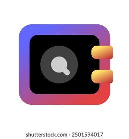 Editable deposit box, safebox vector icon. Part of a big icon set family. Perfect for web and app interfaces, presentations, infographics, etc