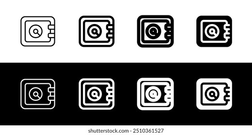 Editable deposit box, safebox vector icon. Part of a big icon set family. Perfect for web and app interfaces, presentations, infographics, etc