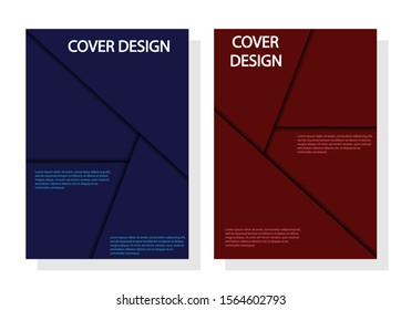 Editable design for the cover, A4 format. Three-dimensional abstract background. for the design of the cover, screen saver, for applications and websites, for business cards, posters