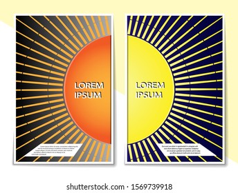 Editable design for the cover, A4 format. Abstract background for the design of the cover, screen saver, for applications and websites, for business cards, posters and other printed products. 
