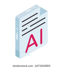 Ícone de design editável do arquivo ai