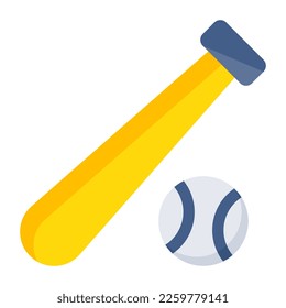 Bearbeitbares Design-Symbol für Baseball 