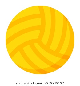 Editable design icon of basketball 