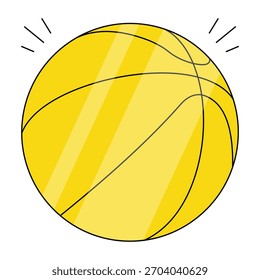 Icono de diseño editable de baloncesto