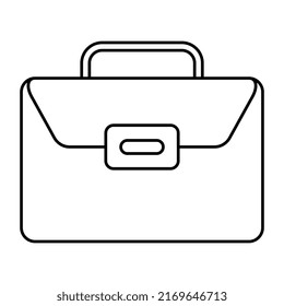Ein bearbeitbares Design-Symbol für Aktenkoffer