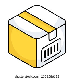 Un icono de diseño editable del estuche