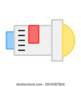 Un icono de diseño editable de la cubierta de cd