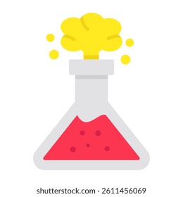 An editable design icon of experiment