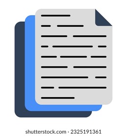 Icono de diseño editable del archivo