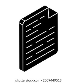 Icono de diseño editable del archivo