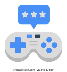 Editable design icon of game chat