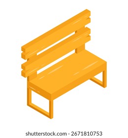 Ícone de design editável da bancada exterior