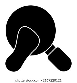 Icono de diseño editable del espacio de búsqueda