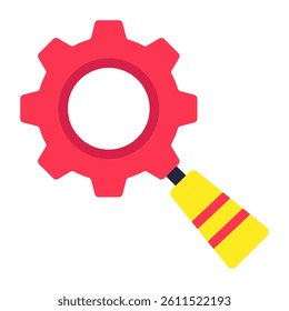 Editable design icon of seo analysis