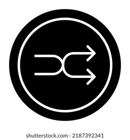 Bearbeitbares Design-Symbol für rechter Pfeiltasten