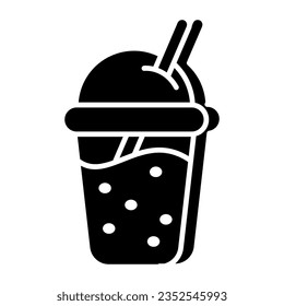 Ein bearbeitbares Design-Icon für "Take-away Drinks" 