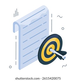 Editable design icon of target file