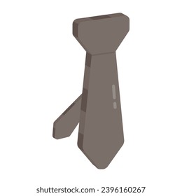 Editable design icon of tie 

