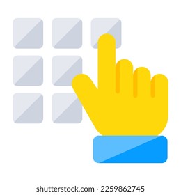 Bearbeitbares Design-Symbol der Benutzeroberfläche 