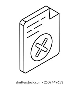 Ícone de design editável do arquivo incorreto