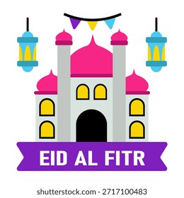 Ilustración de diseño editable de Eid ul fitr