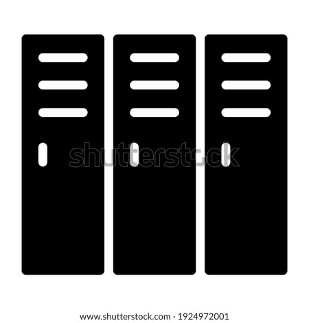 Editable design of lockers, storage cabinets