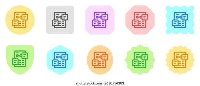 Editable design prototype, ui, ux vector icon. Part of a big icon set family. Perfect for web and app interfaces, presentations, infographics, etc