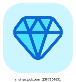 Editable diamond vector icon. Part of a big icon set family. Finance, business, investment, accounting. Perfect for web and app interfaces, presentations, infographics, etc