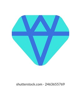 Editable diamond vector icon. Part of a big icon set family. Finance, business, investment, accounting. Perfect for web and app interfaces, presentations, infographics, etc