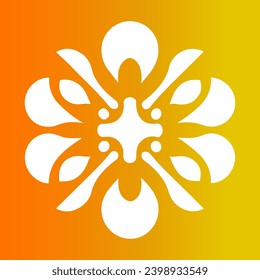
Vector de iconos de logotipo floral diferente