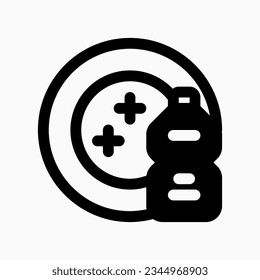 Editable dish washing vector icon. Part of a big icon set family. Perfect for web and app interfaces, presentations, infographics, etc