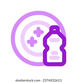 Editable dish washing vector icon. Part of a big icon set family. Perfect for web and app interfaces, presentations, infographics, etc