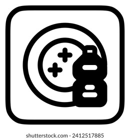 Editable dish washing vector icon. Part of a big icon set family. Perfect for web and app interfaces, presentations, infographics, etc