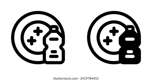 Editable dish washing vector icon. Part of a big icon set family. Perfect for web and app interfaces, presentations, infographics, etc