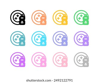 Icono de Vector de lavado de platos editable. Parte de una gran familia de iconos. Perfecto para interfaces de Web y App, presentaciones, infografías, etc