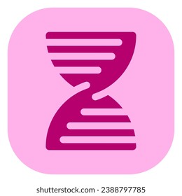 Editable DNA ribbon vector icon. Science, laboratory, biology. Part of a big icon set family. Perfect for web and app interfaces, presentations, infographics, etc