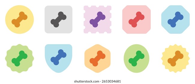 Editable dog chewing bone vector icon. Veterinary, animal, pet care, pet shop. Part of a big icon set family. Perfect for business, web and app interfaces, presentations, infographics, etc