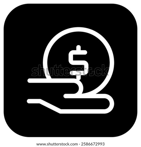 Editable donation hand gesture vector icon. Part of a big icon set family. Perfect for web and app interfaces, presentations, infographics, etc